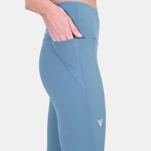 Γυναικείο Cropped Κολάν Magnetic North Cotton Feel High Waisted Pro Tights 7/8 24017 (Aqua)