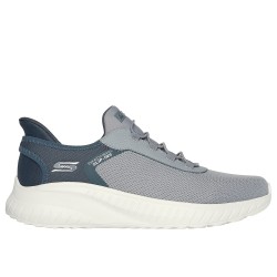 Ανδρικά Αθλητικά Παπούτσια Skechers Bobs Squad Chaos Tough Walk 118303-GRY