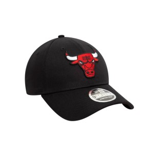 Αθλητικό Καπέλο New Era Chicago Bulls NBA Black 9FORTY Stretch Snap Adjustable Cap 60595178