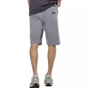 Ανδρική Βερμούδα Body Action Men's Essentials French Terry Shorts 033516-03 (Silver Grey)