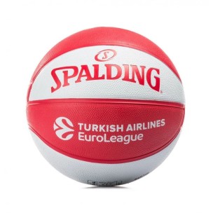 Μπάλα Μπάσκετ Spalding Olympiakos BC Euroleague 85-302Z (Size 7/Outdoor)