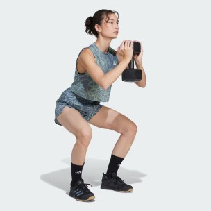 Γυναικεία Μπλούζα Αμάνικη Adidas Train WE MIN AOP TANK JE6155