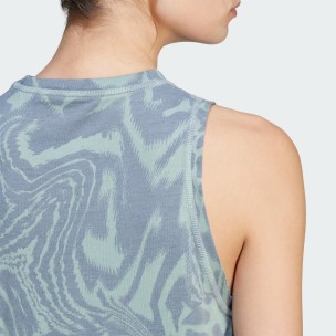 Γυναικεία Μπλούζα Αμάνικη Adidas Train WE MIN AOP TANK JE6155