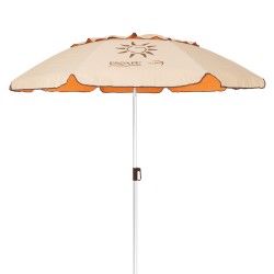 Ομπρέλα Παραλίας Αλουμινίου 2m PE 180gsm UPF50+ Πορτοκαλί Escape 12211