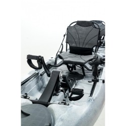 Διθέσιο Ποδηλατικό Kayak Ψαρέματος Sck Cyclo 2 (Άσπρο-Μαύρο)