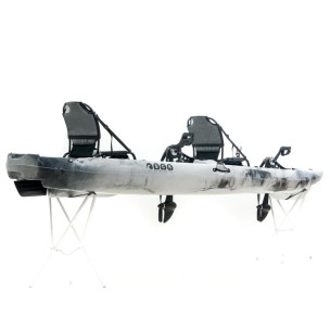 Διθέσιο Ποδηλατικό Kayak Ψαρέματος Sck Cyclo 2 (Άσπρο-Μαύρο)