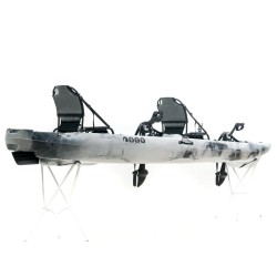 Διθέσιο Ποδηλατικό Kayak Ψαρέματος Sck Cyclo 2 (Άσπρο-Μαύρο)