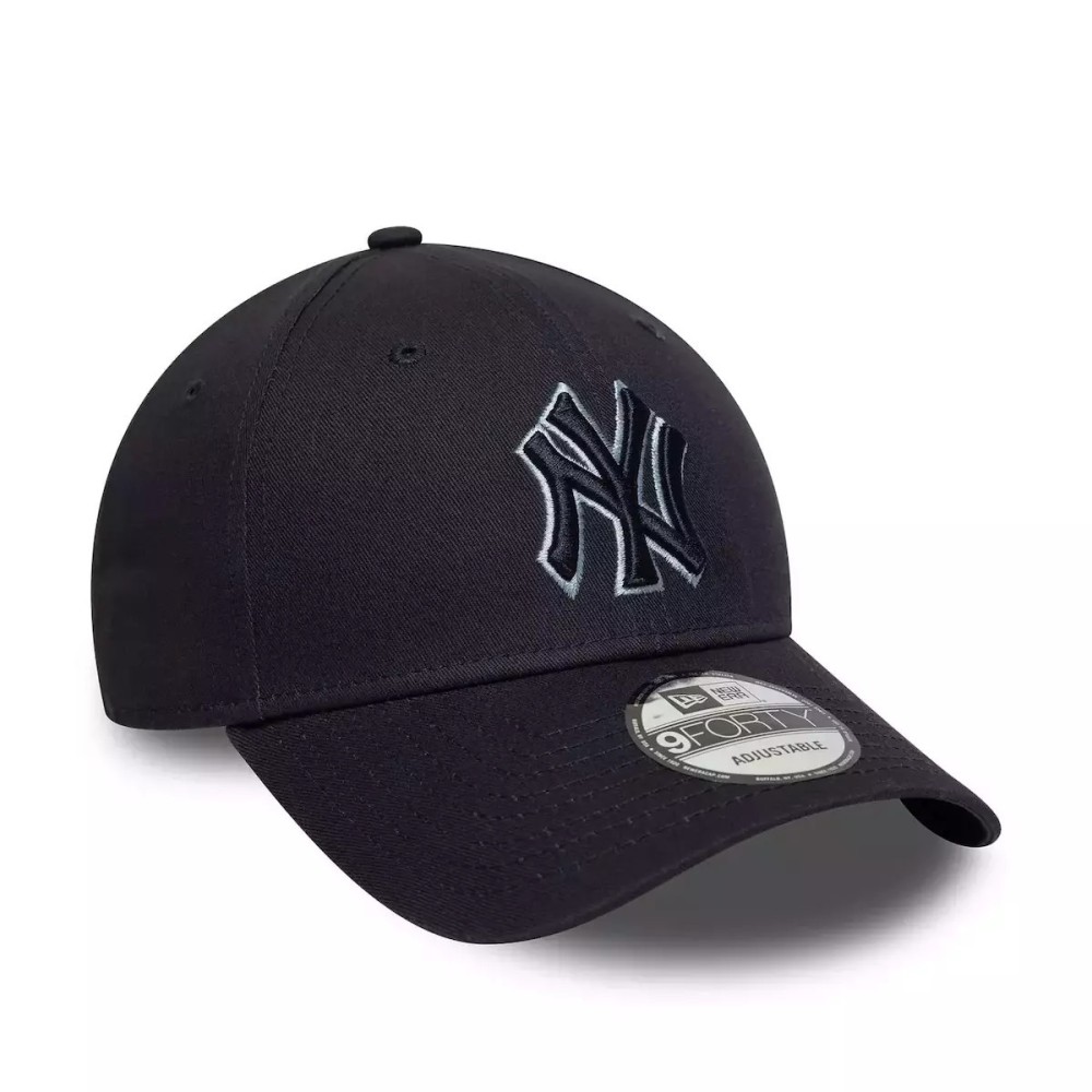 Αθλητικό Καπέλο New York Yankees Team Outline Navy 9FORTY Adjustable Cap 60667390