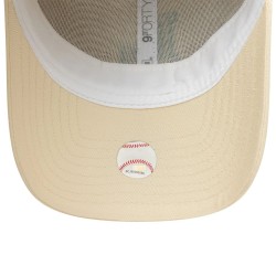 Αθλητικό Καπέλο LA Dodgers Team Outline Cream 9FORTY Adjustable Cap 60667394