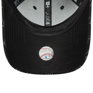 Αθλητικό Καπέλο New York Yankees Womens MLB Monogram Black 9FORTY Adjustable Cap 60667489