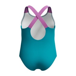 Παιδικό Μαγιό Ολόσωμο SPEEDO Infant Girls' Learn to Swim Printed Crossback Swimsuit 8-0031421-8254