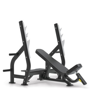 Πάγκος Επικλινής με Ορθοστάτες Impulse Incline Bench IT7015B (Μαύρο)