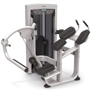 Μηχάνημα Γλουτών (Πίσω Έκταση) Impulse Glute FE9726 (Ασημί)