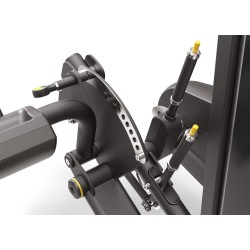Μηχάνημα Κάμψης Ποδιών Impulse Seated Leg Curl FE9706 (Μαύρο)