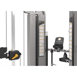 Διπλή Τροχαλία Impulse Dual Adjustable Pulley ES9030 (με πλάκες βαρών 2 x 77kg)