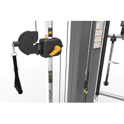 Διπλή Τροχαλία Impulse Dual Adjustable Pulley ES9030 (με πλάκες βαρών 2 x 77kg)