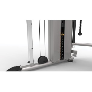 Διπλή Τροχαλία Impulse Dual Adjustable Pulley ES9030 (με πλάκες βαρών 2 x 77kg)