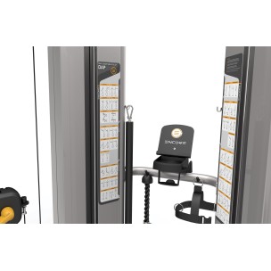 Διπλή Τροχαλία Impulse Dual Adjustable Pulley ES9030 (με πλάκες βαρών 2 x 77kg)