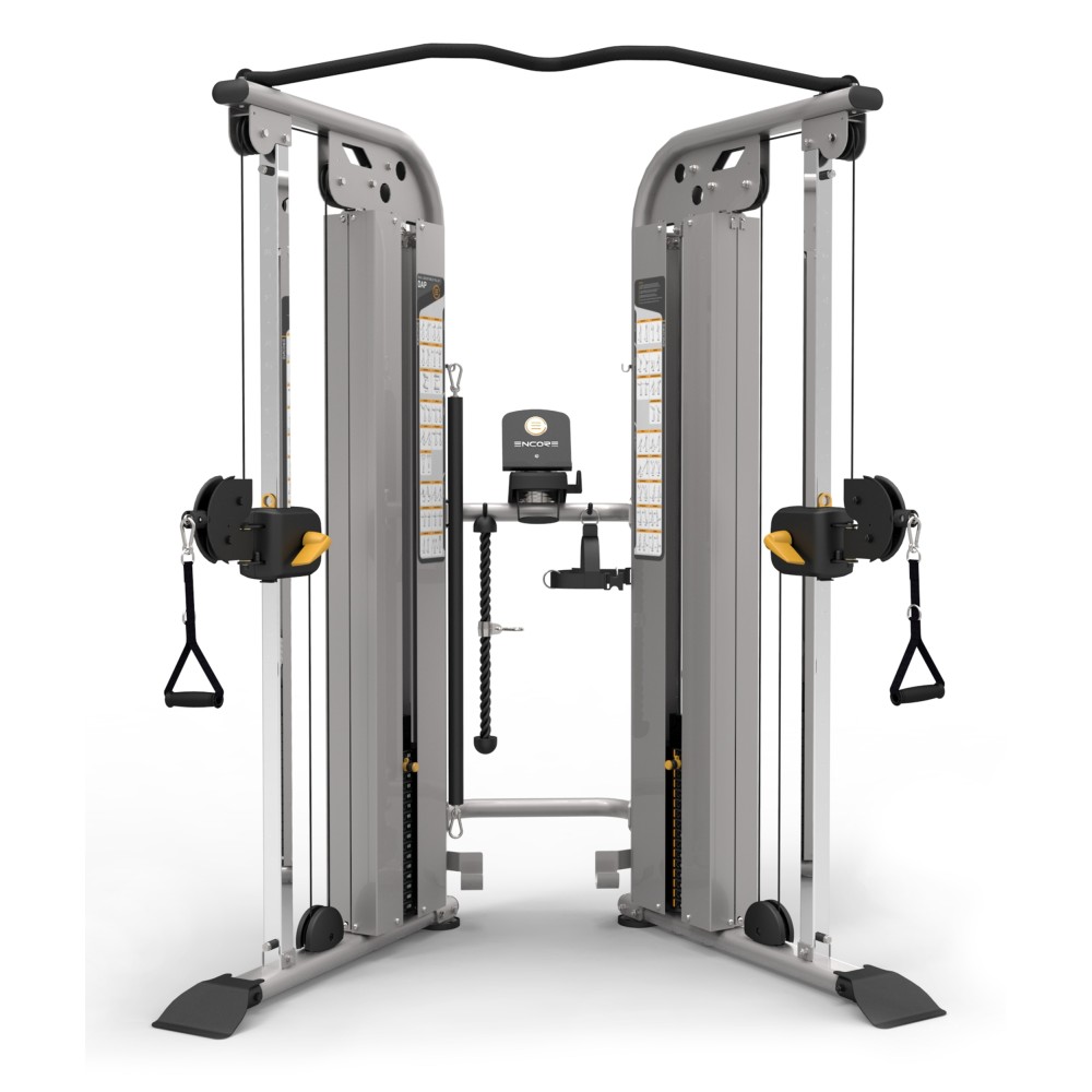 Διπλή Τροχαλία Impulse Dual Adjustable Pulley ES9030 (με πλάκες βαρών 2 x 77kg)