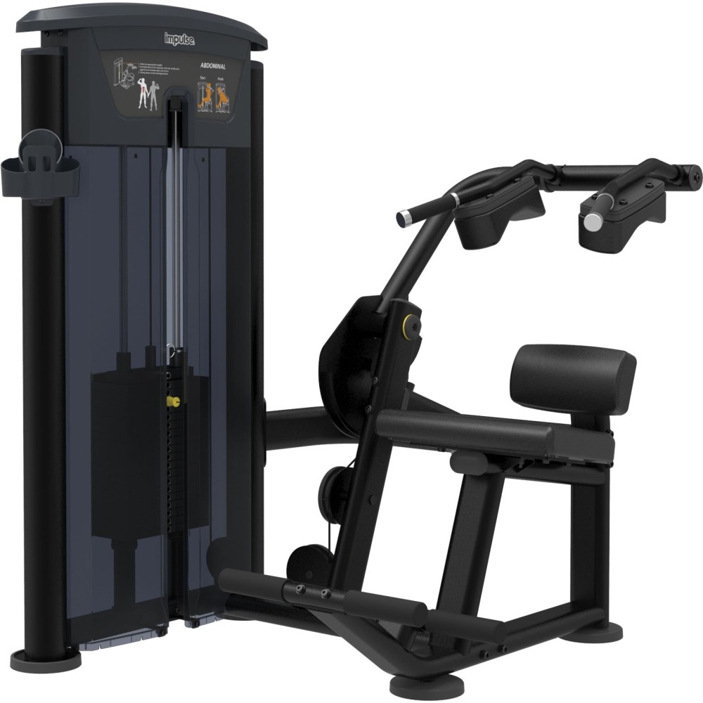 Μηχάνημα Κοιλιακών Impulse AB Machine IT9514 (Μαύρο)