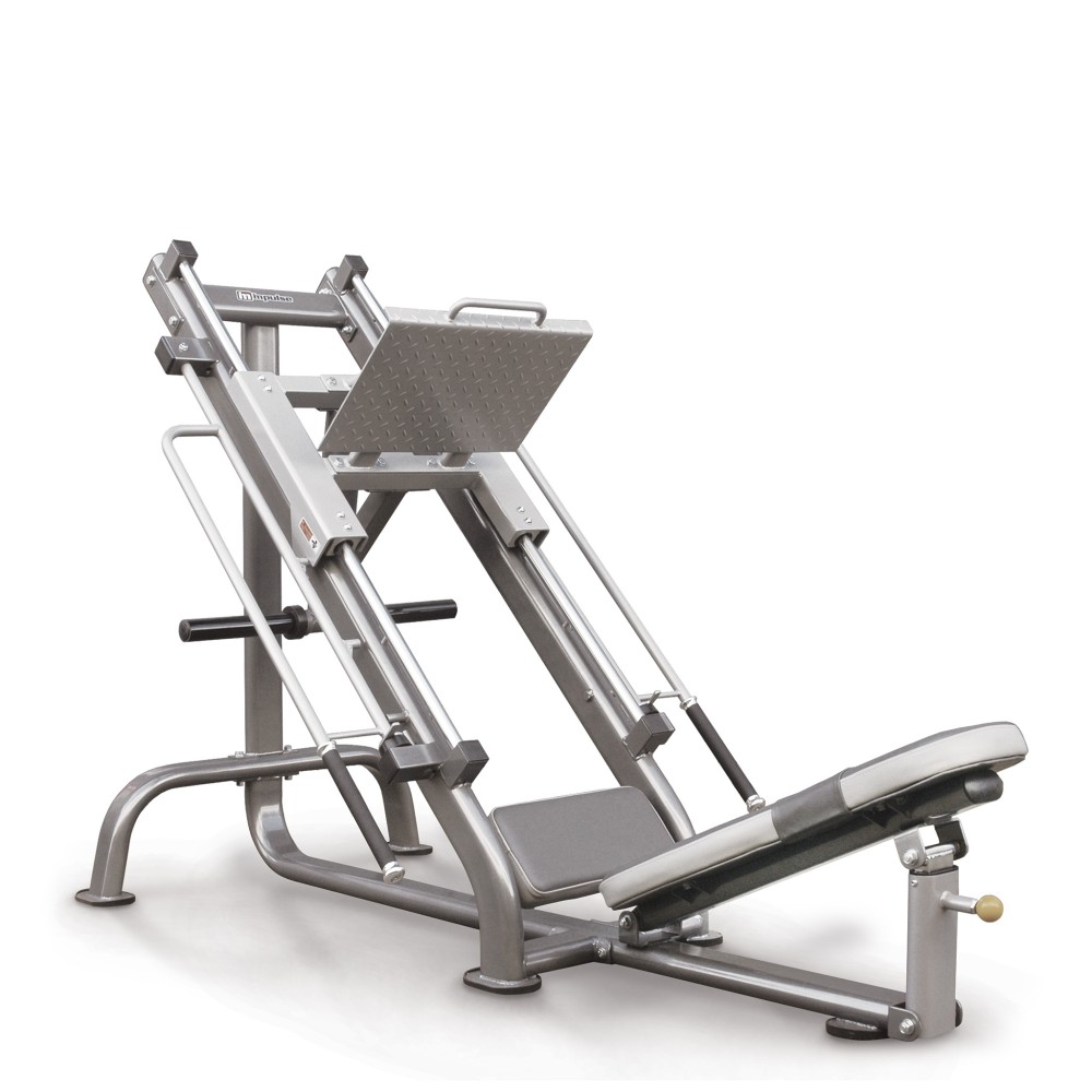 Μηχάνημα Πιέσεων Ποδιών Impulse 45 Leg Press IT7020 (Ασημί)