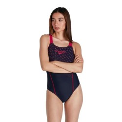 Γυναικείο Αθλητικό Ολόσωμο Μαγιό Speedo Medley Logo Medalist 13474-H139