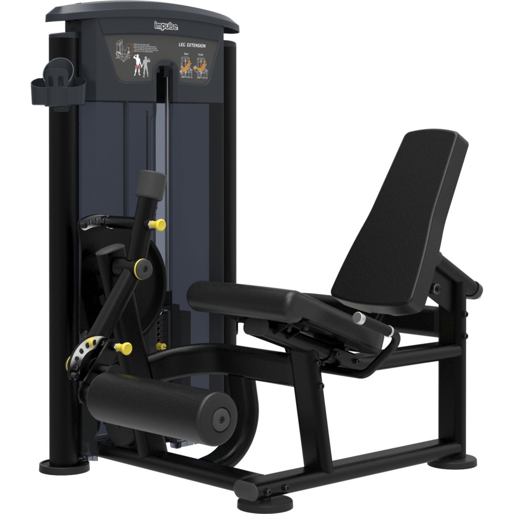 Μηχάνημα Έκτασης Ποδιών Impulse Leg Extension IT9505 (Μαύρο)