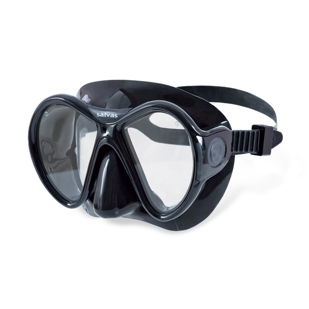 Μάσκα Θαλάσσης Salvas Kool Silicone Large Μαύρη 52108