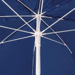Ομπρέλα Παραλίας 2m 180gsm 8 Ακτίνες 4mm Μπλε Escape 12019