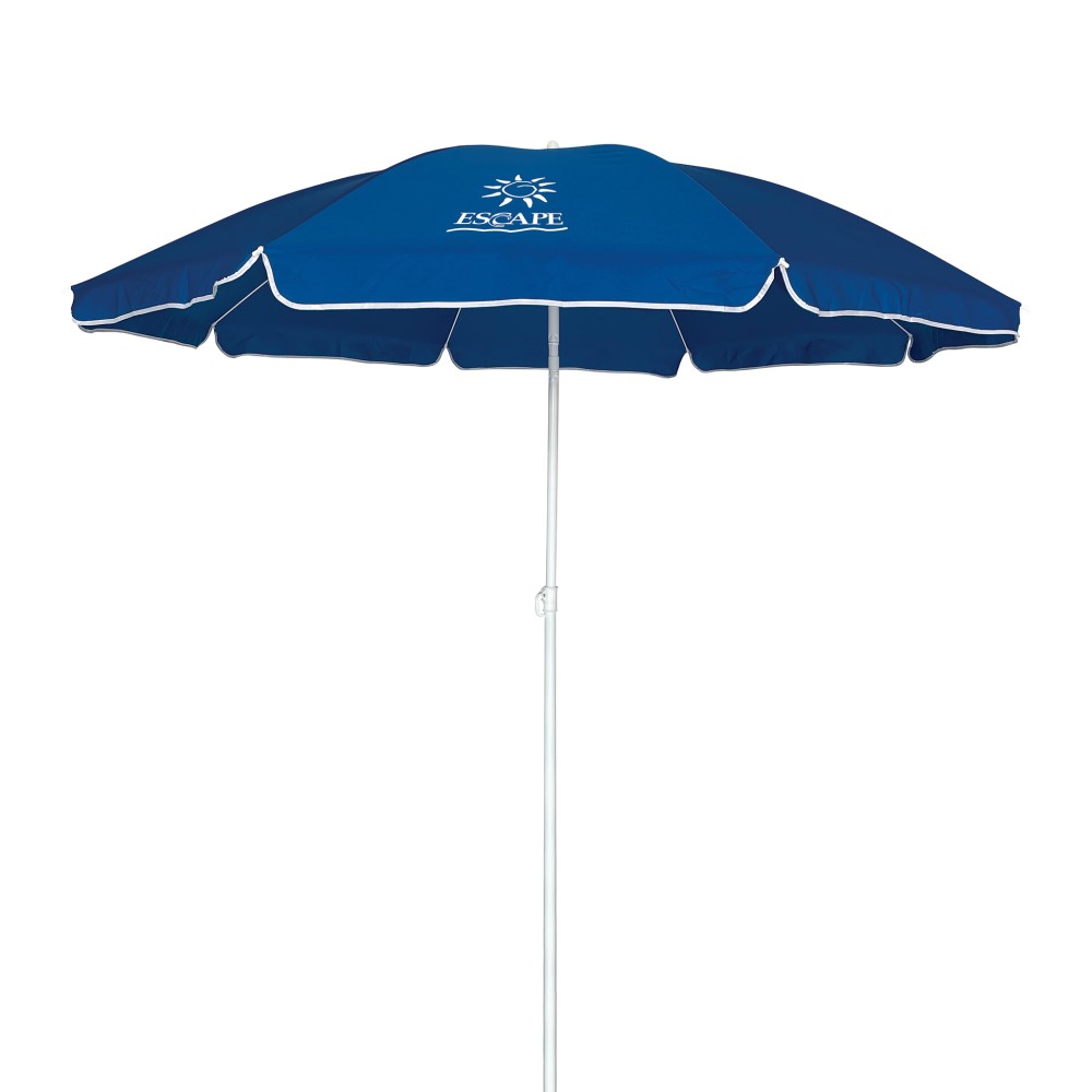 Ομπρέλα Παραλίας 2m 180gsm 8 Ακτίνες 4mm Μπλε Escape 12019