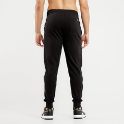 Ανδρικό Παντελόνι Φόρμας BeNation Essential Heavy Jersey Rib Hem Pants 02312502-01 (Black)