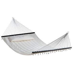 Αιώρα με Ξύλο Διπλή (Μπεζ) Escape 12325