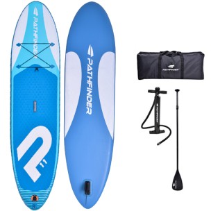 PATHFINDER ΣΑΝΙΔΑ SUP SUPER LIGHT P11 ΓΑΛΑΖΙΟ 335x76x15cm ΜΕ ΜΟΝΟ ΠΤΕΡΥΓΙΟ 73-69412