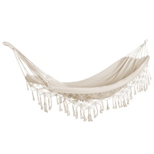 Αιώρα Διπλή Brazilian Macrame Μπεζ Escape 12338
