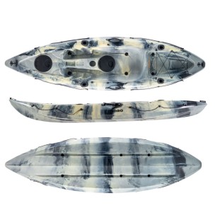 Μονοθέσιο Καγιάκ Ψαρέματος Sck Conger 295 (Γκρί Άμμος/Μαύρο)