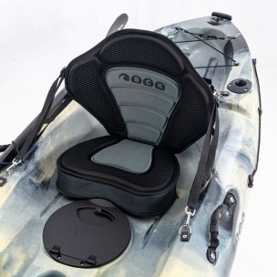 Μονοθέσιο Καγιάκ Ψαρέματος Sck Conger 295 (Γκρί Άμμος/Μαύρο)