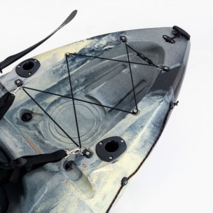 Μονοθέσιο Καγιάκ Ψαρέματος Sck Conger 295 (Γκρί Άμμος/Μαύρο)