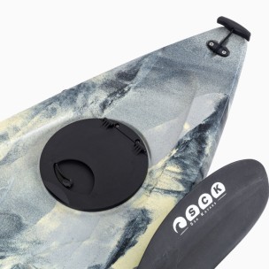 Μονοθέσιο Καγιάκ Ψαρέματος Sck Conger 295 (Γκρί Άμμος/Μαύρο)