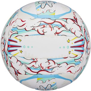 Μπάλα Beach Volley Wilson Graffiti Peace (White/Blue OF) WV4008302XBOF