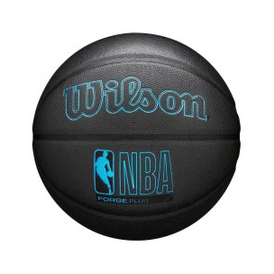 Μπάλα Μπάσκετ Wilson Nba Forge Plus BSKT Charcoal WZ2016803XB7 (Size 7)