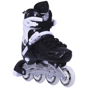 Αυξομειούμενα Inline Skates Αθλοπαιδιά, Μαύρο 002.10306/M (Size 31-34)