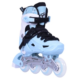 Αυξομειούμενα Inline Skates Αθλοπαιδιά, Μέντα 002.10306/MN (Size 35-38)