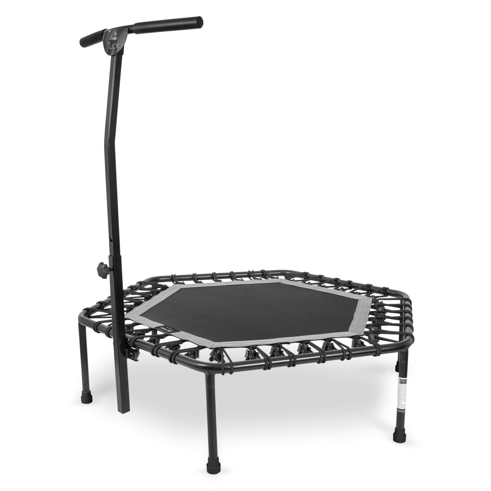 Εξάγωνο Τραμπολίνο με Λαβή Στήριξης Tuck Γκρι Amila 70265