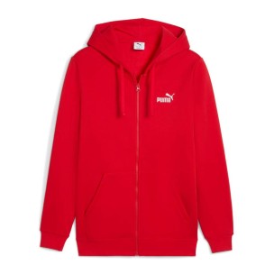 Ανδρική Ζακέτα Puma Essentials No.1 Logo Full-zip Hoodie Fleece Men Red 682658-11