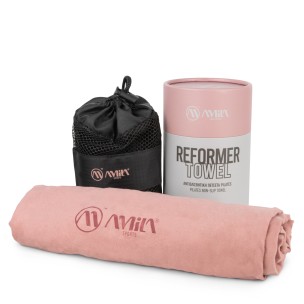 Αντιολισθητική Πετσέτα Pilates ReformerTowel Trinity Rose Pink Amila 96911