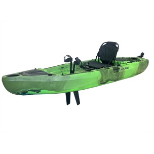 Καγιακ Gobo Gator Sot Πράσινο Ποδηλατικό Kick Up Fins Ενός Ατόμου
