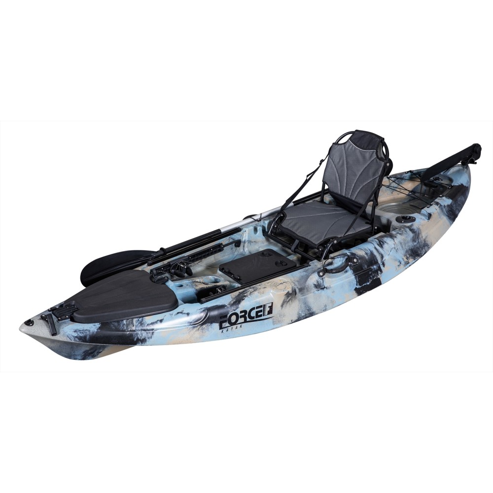 Fishing Καγιάκ Force Marlin Sot Full Ενός Ατόμου Μπλέ Παραλλαγής