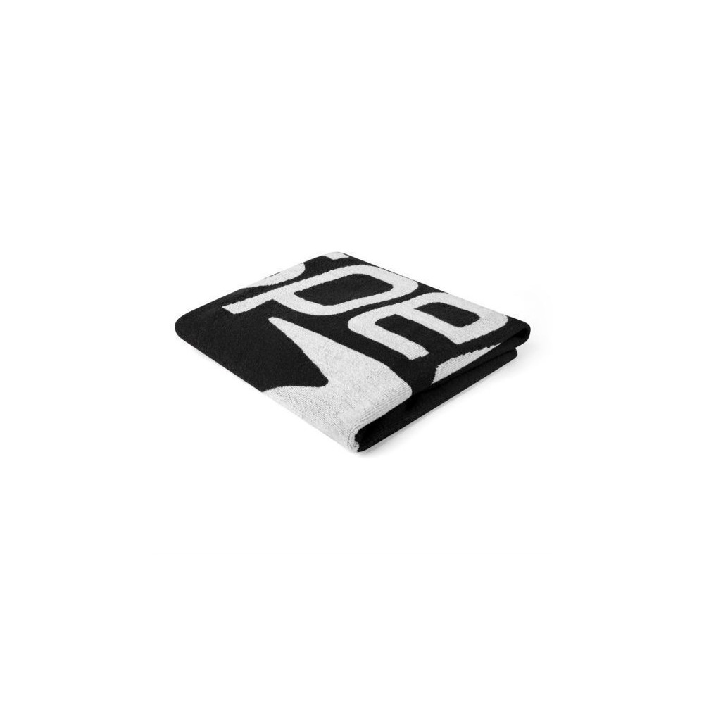 Πετσέτα Θαλάσσης Logo Towel Fed 0041351-0703 Black/ White
