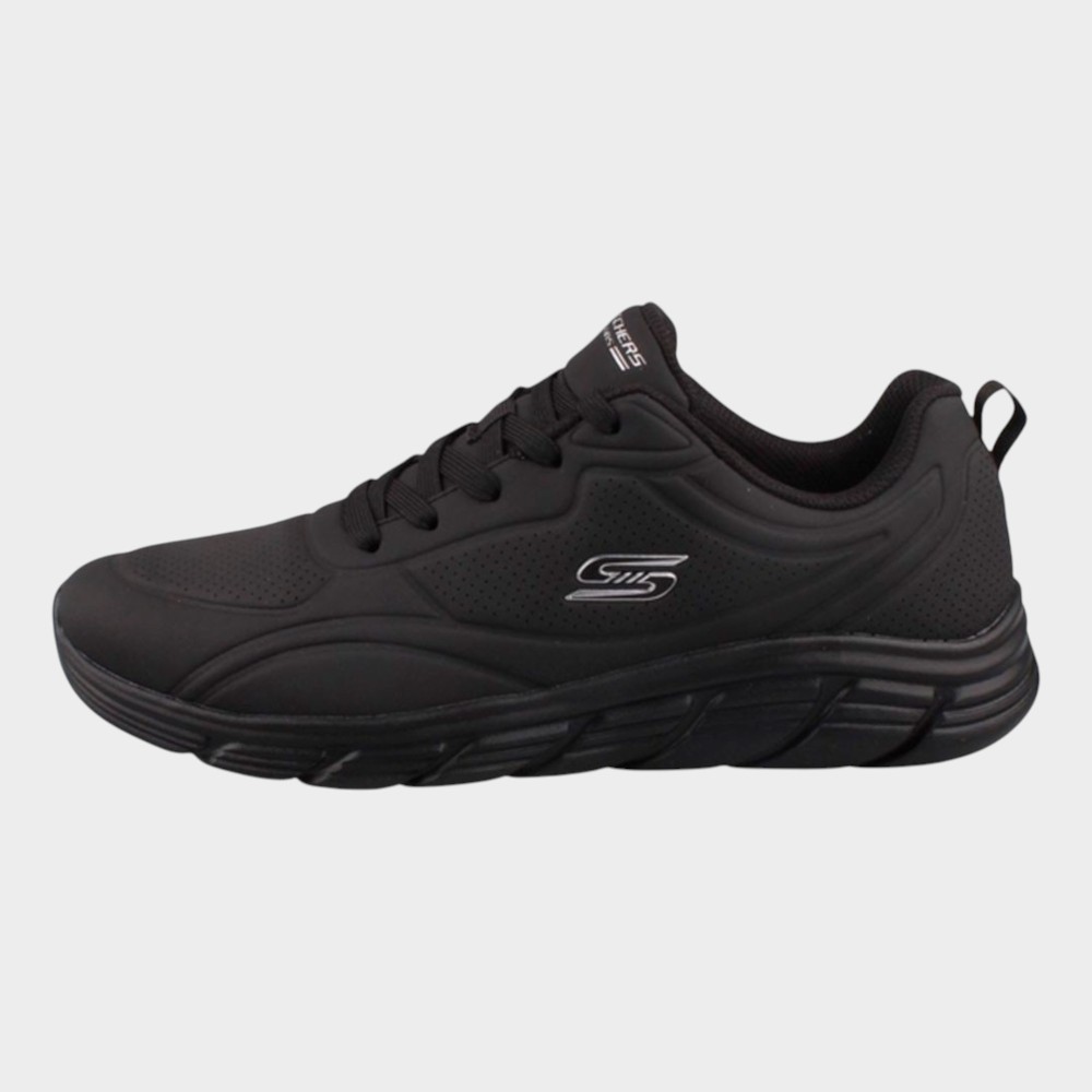 Γυναικεία Παπούτσια Sneakers Skechers Debossed Pu Lace Up 117715-BBK