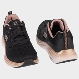 Γυναικεία Παπούτσια Skechers Engineered Mesh W/ Metallic Trim Lace-Up W/ Air-Cooled Mf 150025-BKRG